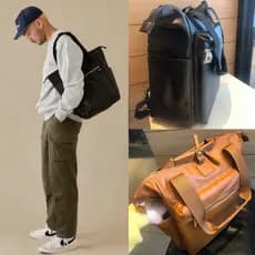 High-End japonês autêntico kahkee ~ mochila Casual grande capacidade computador couro macio de um ombro esportes portáte