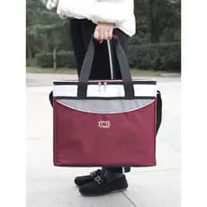 36L grande saco de isolamento engrossado saco de acampamento ao ar livre refrigerado à prova dwaterproof água saco de ge