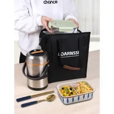 Lancheira saco de isolamento Multi-Purpose sacola de grande capacidade trabalhadores de escritório com arroz almoço saco