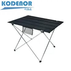 Kodeno mesa dobrável ao ar livre liga de alumínio portátil cadeira de mesa de piquenique acampamento rolo de ovo suprime