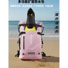 30L Barbatanas Barbatanas Mochila Equipamento de Mergulho Livre Bolsa Natação Ao Ar Livre Bolsa Multifuncional À Prova D