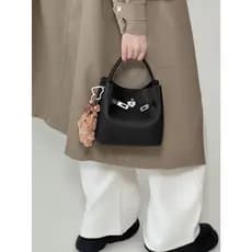 Nicho balde saco feminino 2026 novo estilo luz luxo nicho High-End sentimento portátil ombro mensageiro saco Commuter
