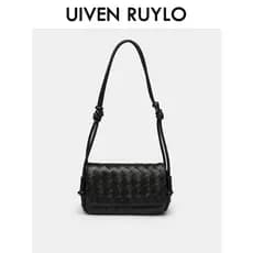UIVEN RUYLO bolsa feminina 2026 verão novo estilo tecido pequeno quadrado saco moda saco do telefone móvel ombro saco do