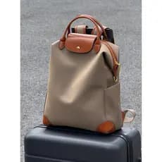 High-End sentido grande capacidade mochila Commuter computador saco de viagem leve náilon mochila de viagem de negócios
