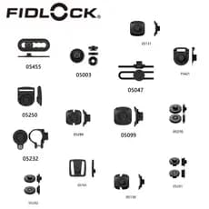 Estoque pronto FIDLOCK FIDLOCK Genuine SNAP Magnet Adsorção Nylon Fivela Roupas Sapato Bolsa Magnética DIY Fivela
