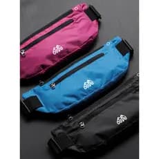 Tecido à prova dwaterproof água grande capacidade esportes telefone correndo saco da cintura das mulheres dos homens inv
