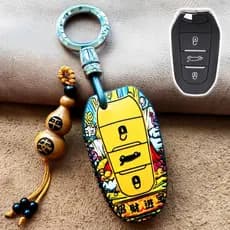 Adequado para 2023 Citroen c6 chave capa edição comemorativa Versailles c5x Tianyi c5c4 saco protetor de controle remoto