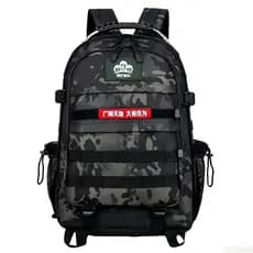 Mochila ao ar livre das mulheres dos homens saco de viagem multifuncional camuflagem mochila tática à prova dwaterproof