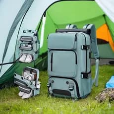 Dunba coluna bolsa de viagem das mulheres dos homens mochila ao ar livre multifuncional caminhadas saco à prova dwaterpr
