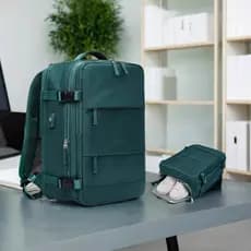 Dunba coluna mochila de viagem ao ar livre mochila à prova dwaterproof água computador saco 53cm separação seca molhada