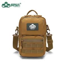 Dunba coluna bolsa de ombro masculina ao ar livre Cross-body multifuncional ferramenta saco impermeável resistente a ris