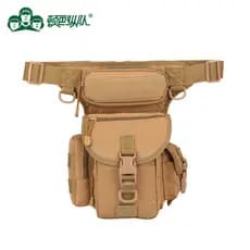 Dunba coluna ao ar livre ciclismo perna saco masculino multifuncional motocicleta ventilador militar tático perna saco à