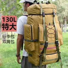 Ao ar livre 130L Super grande capacidade saco de viagem masculino Outing saco de viagem Extra grande saco de bagagem tra