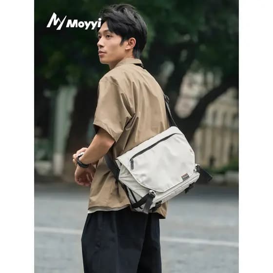 Bolsa mensageiro masculina 2026 novo estilo bolsa de ombro de resposta rápida bolsa de viagem portátil bolsa de ombro de
