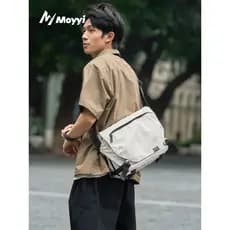 Bolsa mensageiro masculina 2026 novo estilo bolsa de ombro de resposta rápida bolsa de viagem portátil bolsa de ombro de