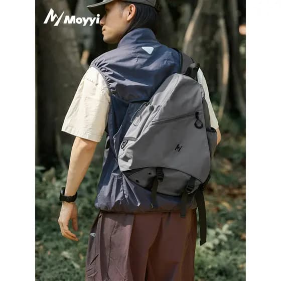 Bolsa mensageiro masculina arco seta 2026 novo estilo bolsa de ombro grande capacidade bolsa de escalada ao ar livre moc