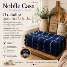 Kit 5 Pano  Copa Pano Prato Toalha Prato Pano Louça Guardanapo Cozinha Felpudo Atoalhado