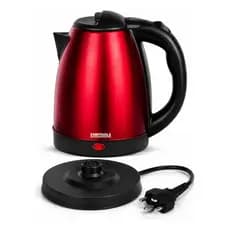 Chaleira Eletrica 2l Inox 1000w 127v Startools Vermelha