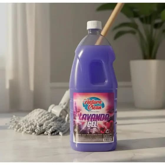 Limpador Multiuso em Gel LAVANDA 2L - NATURA CLEAN