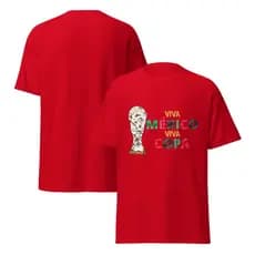 Camiseta Masculina Viva México Viva Copa