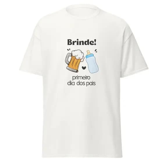 Camiseta Primeiro Dia Dos Pais