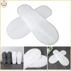 10 Pares Chinelos Descartáveis Confortáveis Fechado Para Hóspedes Spas Domésticos E Hotéis