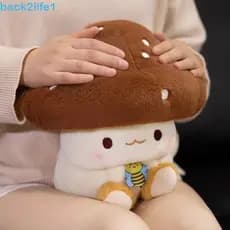Boneca De Pelúcia De Cogumelo BACK2LIFE1 , Brinquedo Fofo De Desenho Animado , Fofa Kawaii 30 Cm
