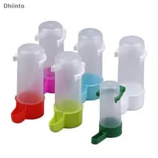 [Dhiint] 2/4/8/12 Unidades Gaiola Automática Suspensa Alimentador De Papagaio Dispensador De Água 240ML Pássaros Para Pe