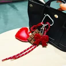 allilivefoua1 Acessório De Bolsa De Moda Fita Acrílica Moderna Com Recursos De Couro PU Charme