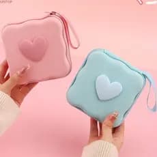 Sacos De Armazenamento UPSTOP , Saco Portátil Multifuncional Com Zíper , Bolsa Conveniente De Bolso Coração De Amor