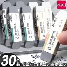 Deli Fosco Borracha Deixa Sem Marcas Caneta de Tecnologia Preta Caneta Esferográfica Apagável Caneta Gel Caneta de Carbo