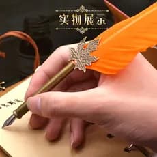 Caixa de presente estilo europeu Harry Potter Dip caneta pena criativo prático namorado namorada presente aniversário Ta