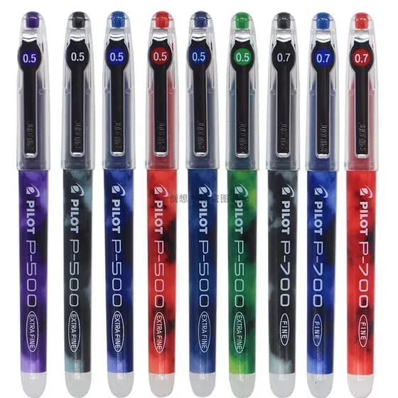 Caneta de Gel piloto genuíno Japão Baile BL-P50 P500/Syringe Exame Caneta tinteiro Assinatura 0.5mm