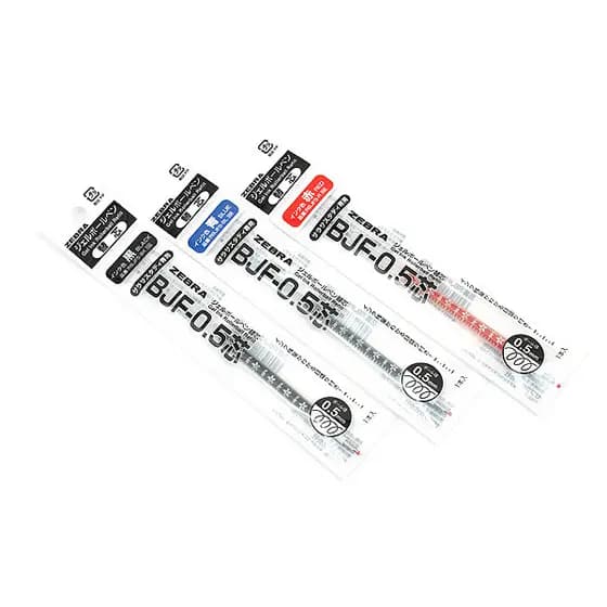 ZEBRA Japão|Recarga BJF-0.5|Edição Comemorativa Limitada de 10 Anos|Núcleo correspondente JJM88 auto-néu de flor