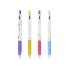 Narita Wave Soda Limited Gel Pen Press Preto 0.5 Assinatura Caneta Estudante Exame Pincel Acadêmico à Base de Água Pergu