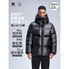 High Rock/Swan Armor Down Jacket Veludo Branco East 800 Fofo Extremamente Frio Mantendo Quente G303 Luz Luxo 2.0