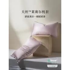Tencel Lenzing de cor sólida?Fronha um par pacote verão gelo seda legal sentimento único 48cm x 74cm fronha doméstica