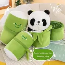 Bambu Panda Pelúcia Brinquedo Macio Simulação Boneca Presente De Aniversário