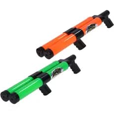 Stream Machine DB-1500 Water Blaster, Conjunto de 2 Peças, Pistola de Água, Lançador de Água Hidrobólico, Alcance de até