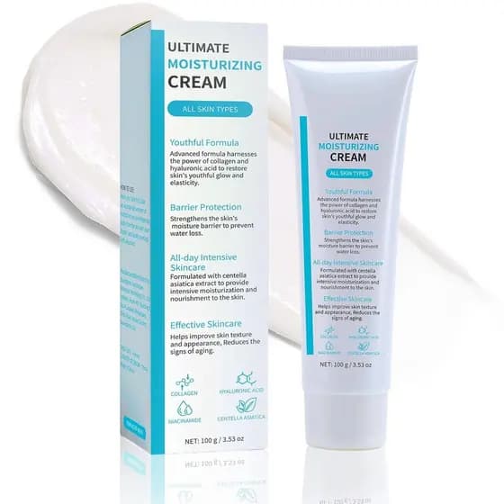 Mtmult Youthful Formula Hidratante Facial com Niacinamida e Ácido Hialurônico - Creme Facial para Hidratação Profunda, E