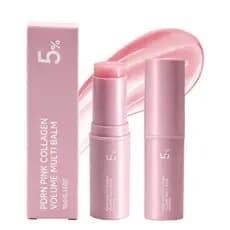 PDRN Pink Collagen Volume Multi Balm Stick 2 Pack, Bálsamo Hidratante Anti-Rugas para Rosto e Corpo, PDRN Pink Collagen
