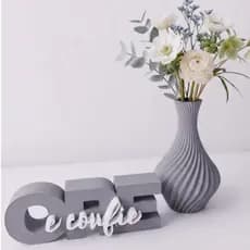 Kit Decorativo 3D Gratidão Vaso Origami Decoração Moderna Escritório Quarto Presente Criativo Ore Confie