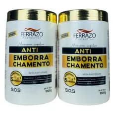 Máscara Anti-Emborrachamento Resistência e Maciez 1Kg 2 Un. Ferrazo