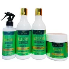 Kit Capilar Alecrim Para Crescimento e Fortalecimento de Fios 4 Passos Liss Hair