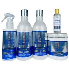 Pós Química & Pós Progressiva Kit Capilar S.O.S Ultra 2 em 1 Recupera em 5 Minutos Liss Hair