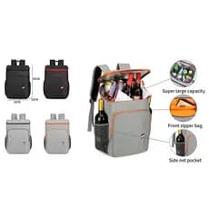 Mochila Térmica De Grande Capacidade De Alta Qualidade Adequada Para Viagens De Piquenique Na Praia