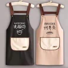 Moda impermeável avental cozinha cozinhar doméstico à prova de óleo Catering cintura roupas de trabalho tenda jovens hom