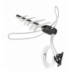 Antena de TV Digital Externa com suporte e Cabo 15M DTV-3000 Aquario