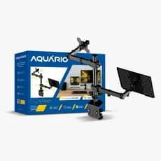 Suporte Articulado para Monitor de 14 a 32" com Base para Notebook SIM-5000