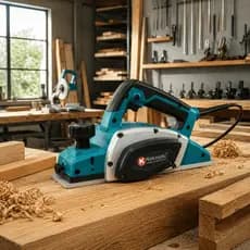 Plaina Elétrica 900W Nakasaki Lâmina Dupla 82mm 16000RPM Profissional Para Madeira